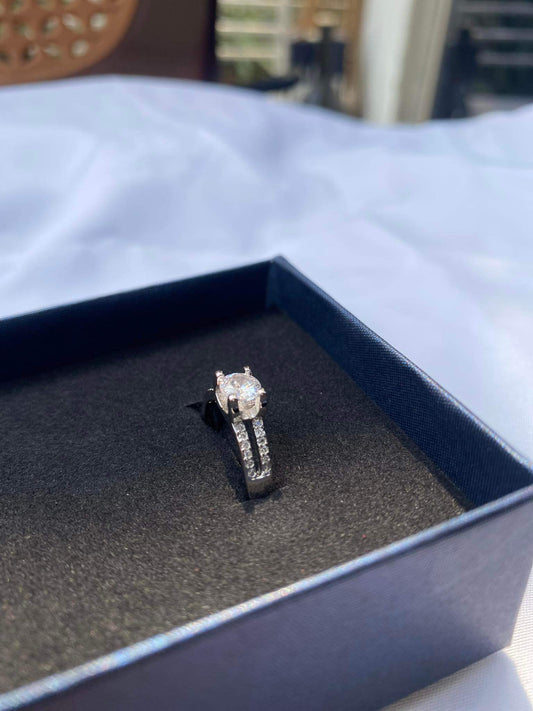 Radiant Affinity diamond ring